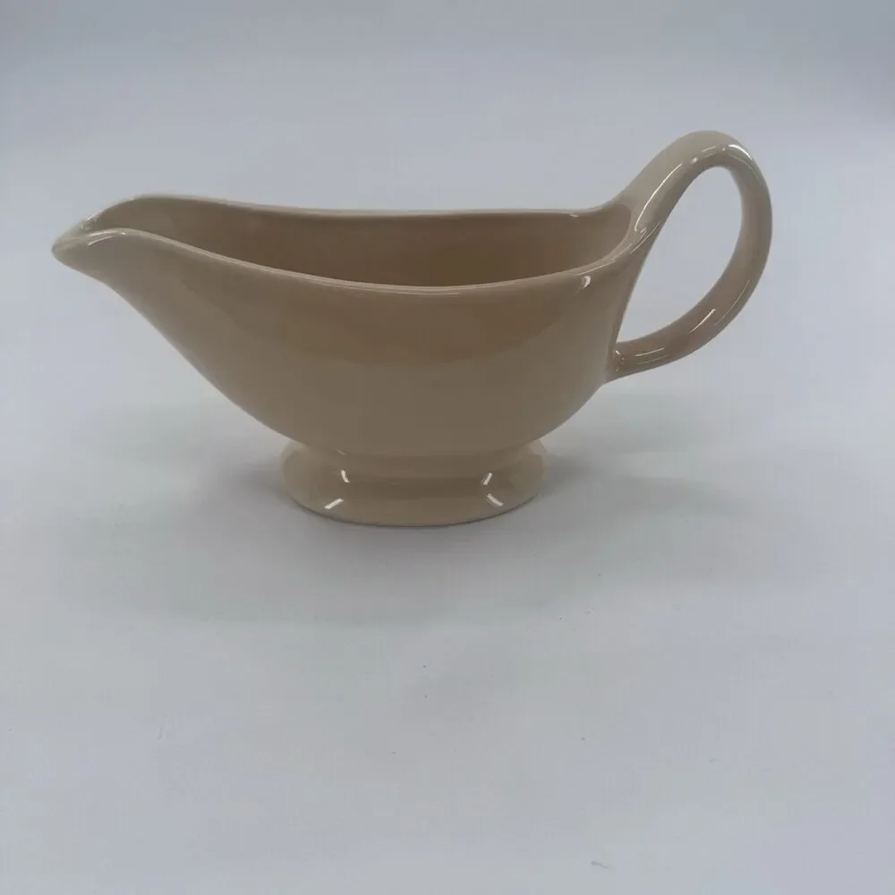 Pottery Barn Gravy Boat Bowl Sausalito Amber Dish Serving Fast Shipping